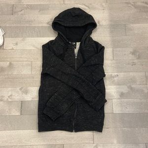Black Footlocker zip up Hoodie